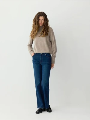 Reserved - Sweter z wełną i kaszmirem - beżowy