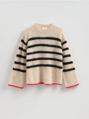 Reserved - Sweter z wełną i moherem - wielobarwny