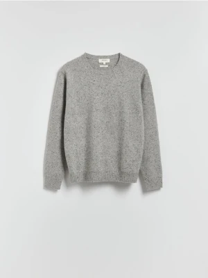 Reserved - Sweter z wełną - jasnoszary