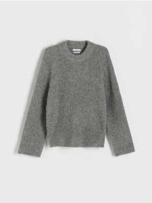 Reserved - Sweter z wełną - szary
