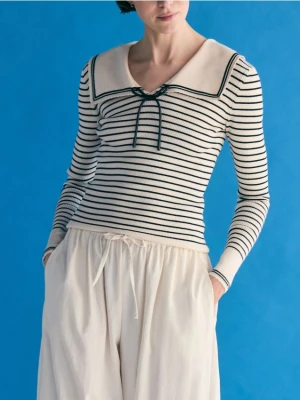 Reserved - Sweter z wełną - wielobarwny