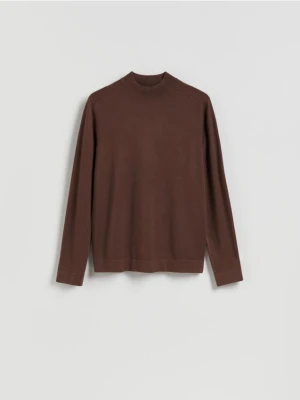 Reserved - Sweter z wiskozą - brązowy
