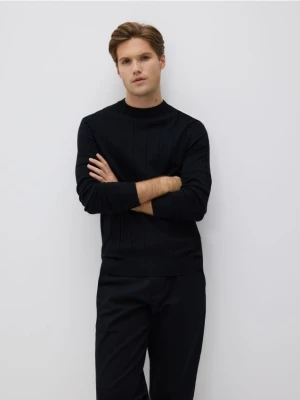 Reserved - Sweter z wiskozą - czarny