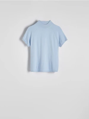 Reserved - Sweter z wiskozą - jasnoniebieski
