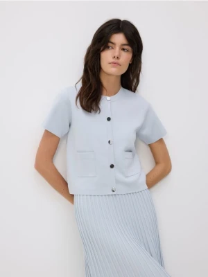 Zdjęcie produktu Reserved - Sweter z wiskozą - jasnoniebieski