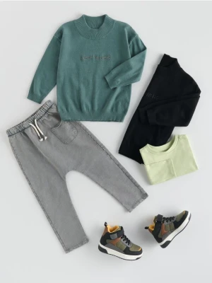 Reserved - Sweter z wiskozą - morski