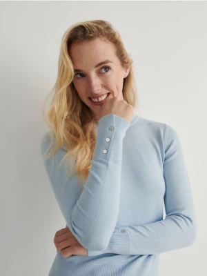 Reserved - Sweter z wiskozą - jasnoniebieski