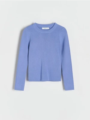 Reserved - Sweter z wiskozą - niebieski