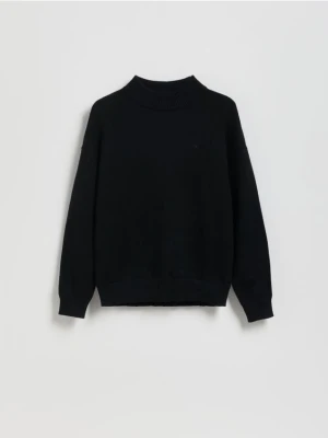 Reserved - Sweter ze stójką - czarny