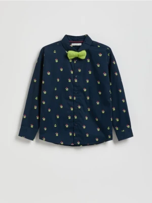 Reserved - Świąteczna koszula Grinch - granatowy