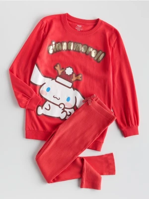 Reserved - Świąteczna piżama Cinnamoroll - czerwony