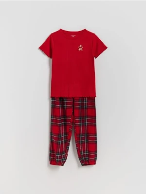 Reserved - Świąteczna piżama - czerwony