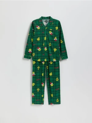 Reserved - Świąteczna piżama Grinch - zielony