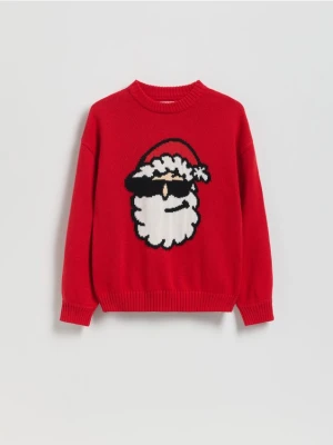 Reserved - Świąteczny sweter - czerwony