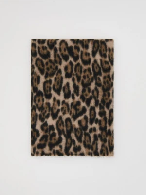 Reserved - Szal w panterkę - wielobarwny