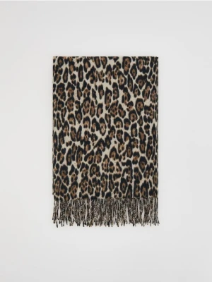 Reserved - Szalik w panterkę - wielobarwny