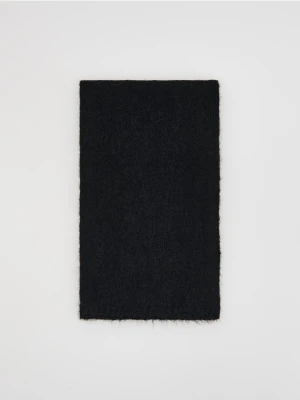 Reserved - Szalik z dodatkiem wełny - czarny