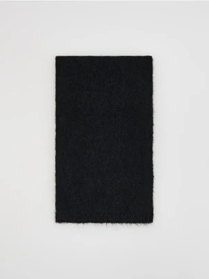 Reserved - Szalik z dodatkiem wełny - czarny