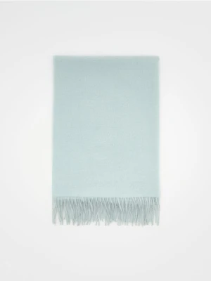 Reserved - Szalik z dodatkiem wiskozy - ciemny turkus