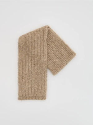 Reserved - Szalik z domieszką wełny - beżowy