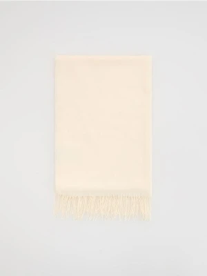 Reserved - Szalik z wiskozą - złamana biel