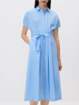 Reserved - Szmizjerka midi - jasnoniebieski