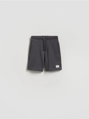 Reserved - Szorty bermudy - ciemnoszary