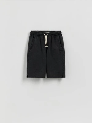 Reserved - Szorty bermudy - czarny