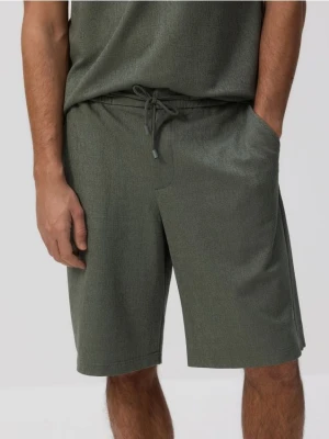 Reserved - Szorty bermudy - jasny zielony