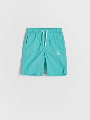 Reserved - Szorty bermudy - niebieski