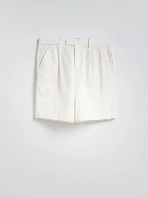 Reserved - Szorty chino regular - biały