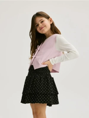 Zdjęcie produktu Reserved - Szorty imitujące spódnicę - czarny