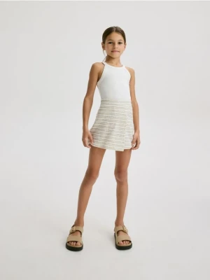 Reserved - Szorty imitujące spódnicę - wielobarwny