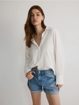 Reserved - Szorty jeansowe - niebieski