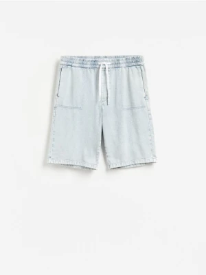 Reserved - Szorty jogger loose - szary