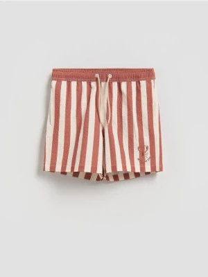 Reserved - Szorty kąpielowe - brązowy