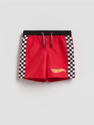 Reserved - Szorty kąpielowe Hot Wheels - czerwony
