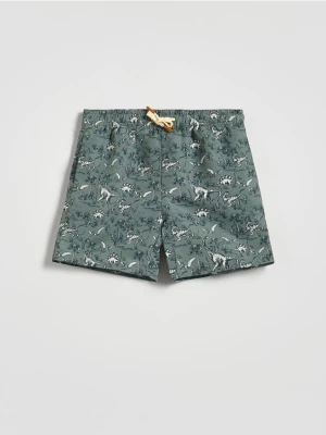 Reserved - Szorty kąpielowe - jasny zielony