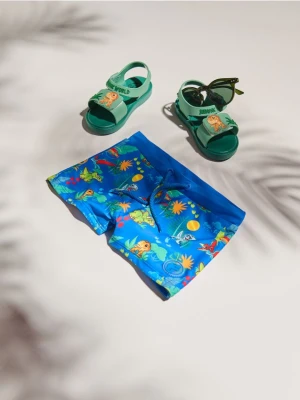 Reserved - Szorty kąpielowe Jurassic World - granatowy