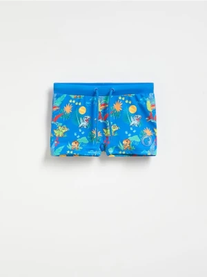 Reserved - Szorty kąpielowe Jurassic World - granatowy