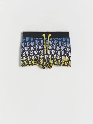 Reserved - Szorty kąpielowe Pokémon - czarny