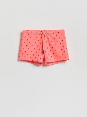 Reserved - Szorty kąpielowe - pomarańczowy