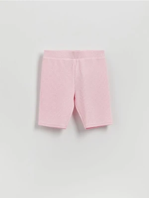 Reserved - Szorty kolarki - różowy
