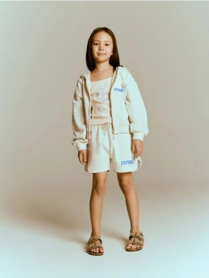 Reserved - Szorty Lilo i Stitch - beżowy