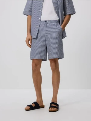 Reserved - Szorty loose fit - granatowy