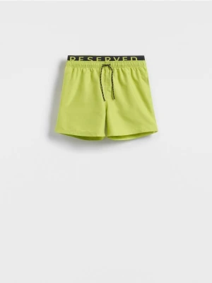 Reserved - Szorty plażowe - zielony