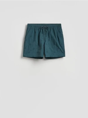 Reserved - Szorty plażowe - zielony
