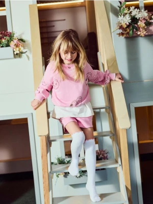 Reserved - Szorty Pusheen - fioletowy