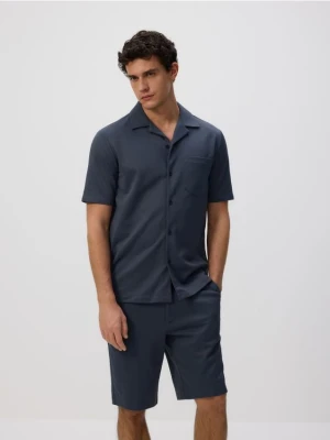 Reserved - Szorty regular fit - ciemnoszary