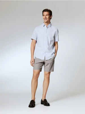 Reserved - Szorty regular fit - szary